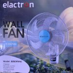 Ventilateur Elactron 18' Mural Avec Telecommande Blanc Lb08